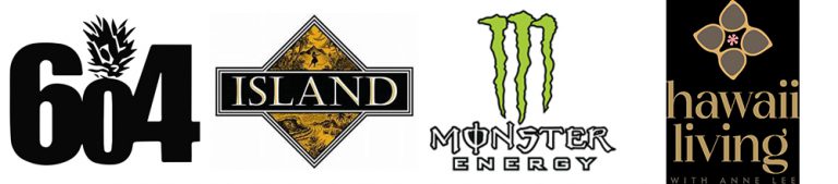 Logo for 604 / Island Distributors / Monster Energy / Hawaii Living